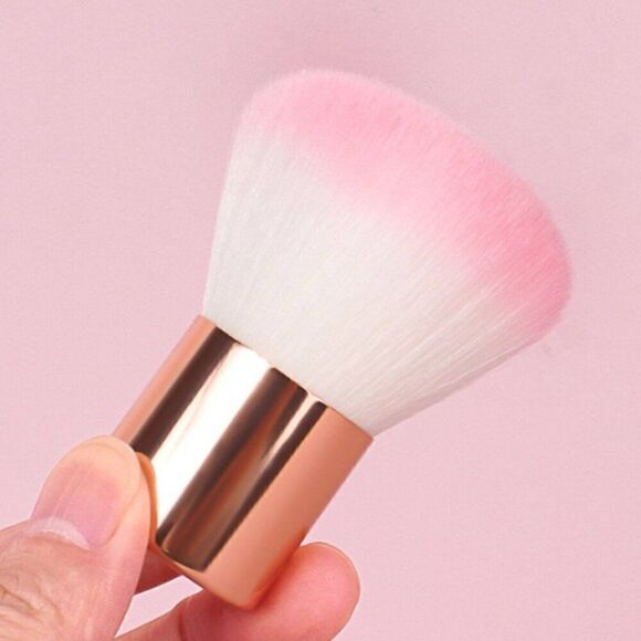 New! Mushroom Headed Brush Foundation Makeup Brush Big Powder Brush Kabuki - Picture 2 of 2